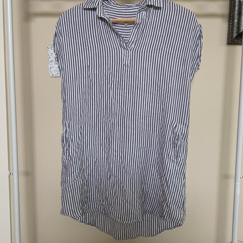Thread & Supply stripe coverup beach casual dress